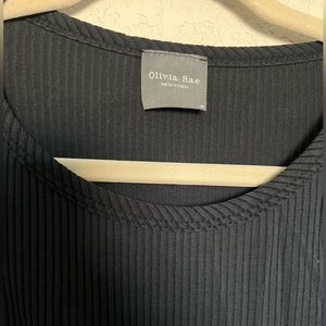 Comfy and stylish black dress from Olivia and Rae